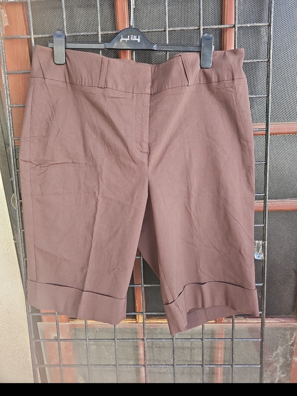 Style & Co. Brown Tailored Bermuda Skorts